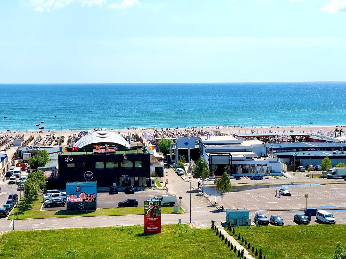 Aqua Vista Nuba - Vedere Top La Mare Si Lac - Apartament 2 Camere Summerland - Mamaia Exteriör bild