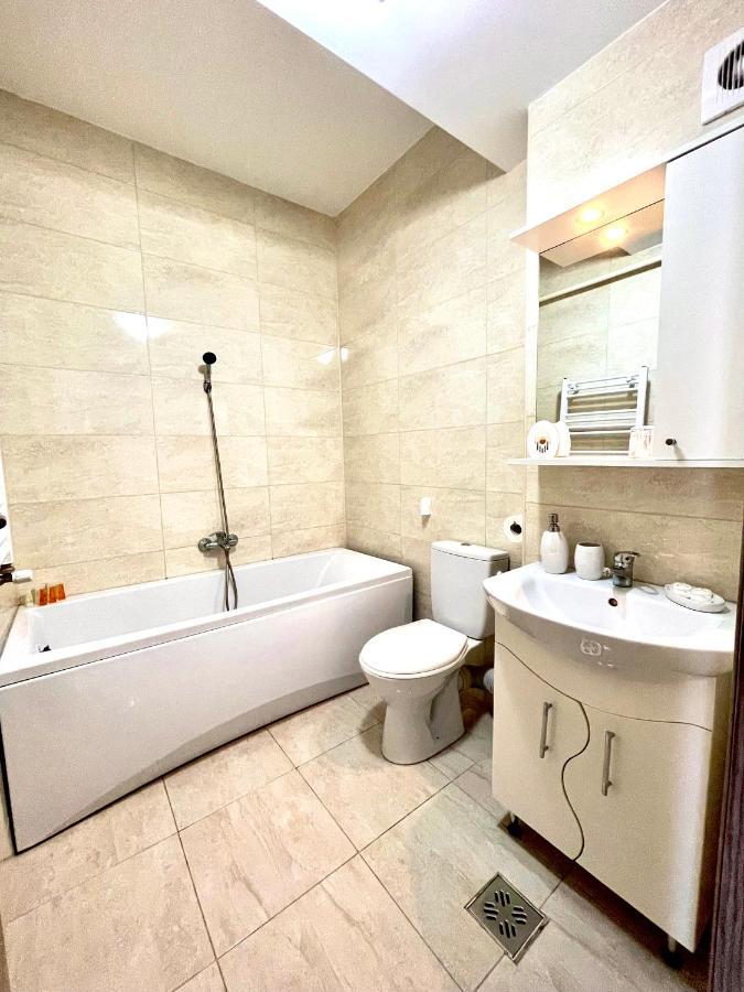 Aqua Vista Nuba - Vedere Top La Mare Si Lac - Apartament 2 Camere Summerland - Mamaia Exteriör bild