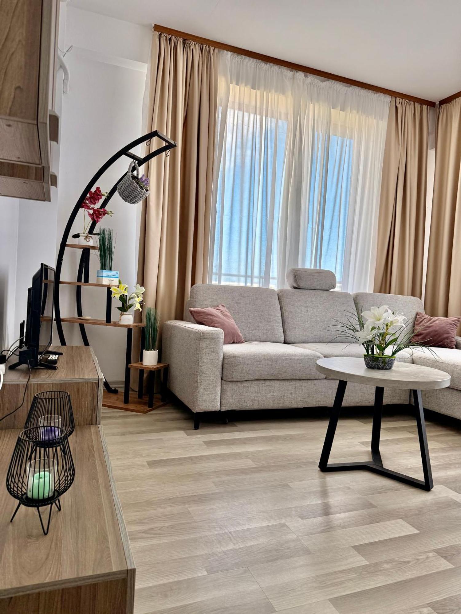 Aqua Vista Nuba - Vedere Top La Mare Si Lac - Apartament 2 Camere Summerland - Mamaia Exteriör bild