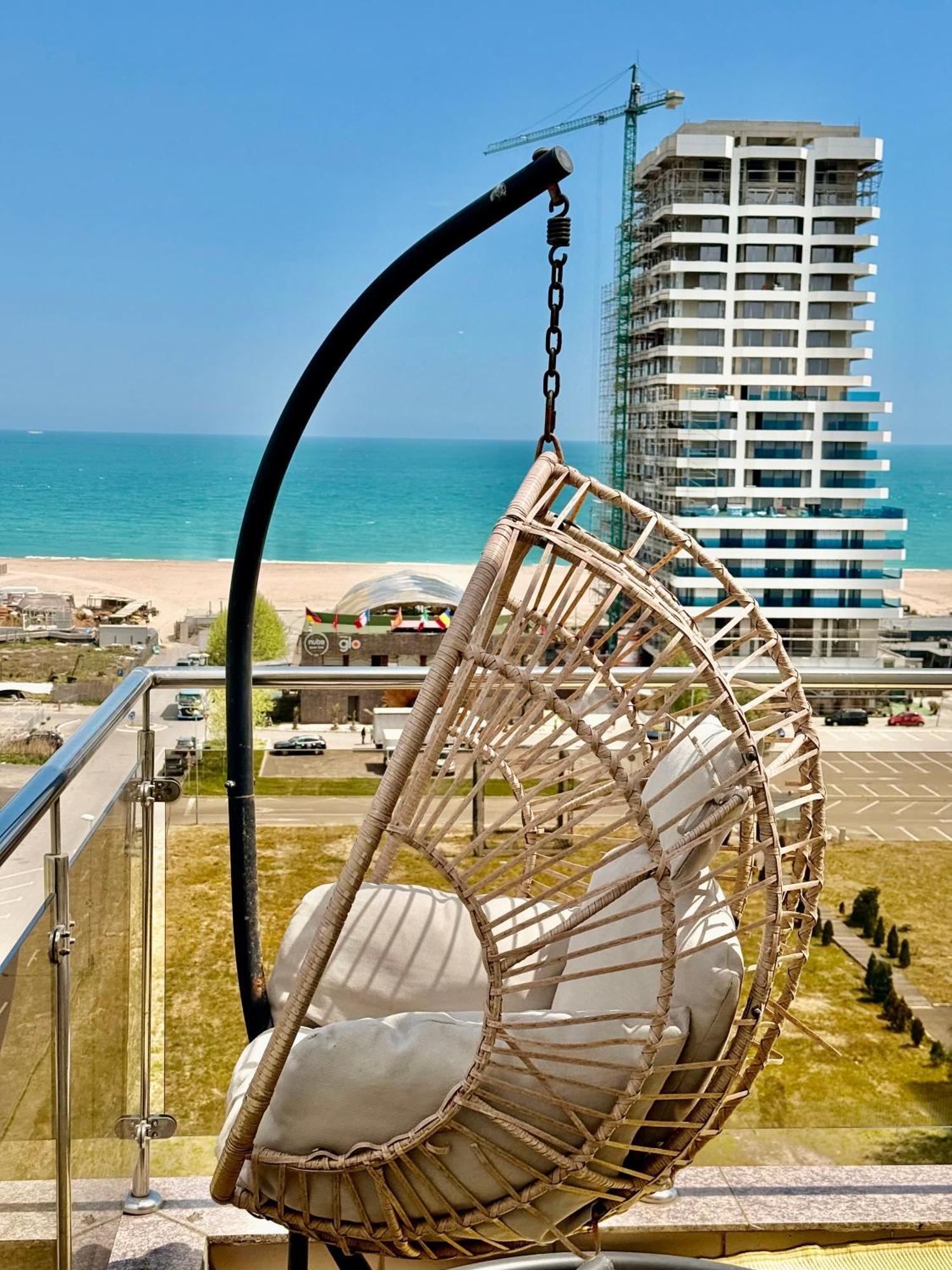 Aqua Vista Nuba - Vedere Top La Mare Si Lac - Apartament 2 Camere Summerland - Mamaia Exteriör bild