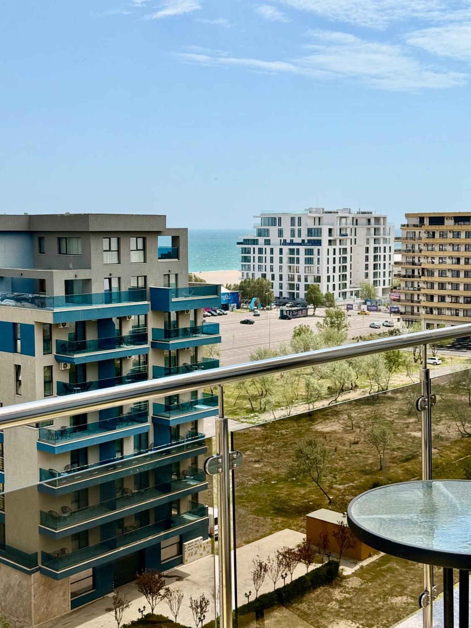 Aqua Vista Nuba - Vedere Top La Mare Si Lac - Apartament 2 Camere Summerland - Mamaia Exteriör bild