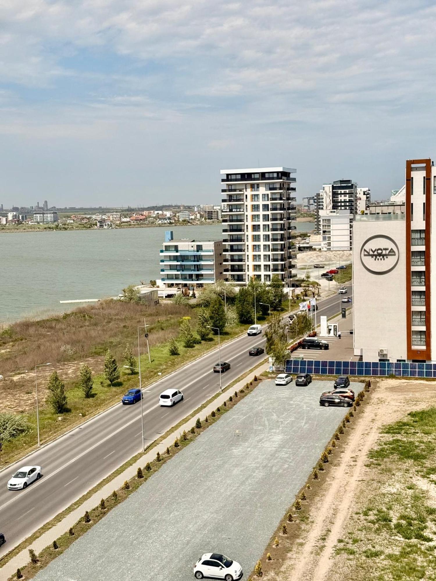 Aqua Vista Nuba - Vedere Top La Mare Si Lac - Apartament 2 Camere Summerland - Mamaia Exteriör bild